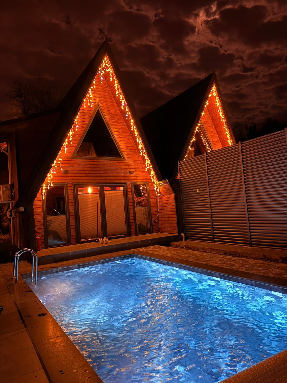 Green Bungalov 1 Isıtmalı Özel Havuzlu - Galeri